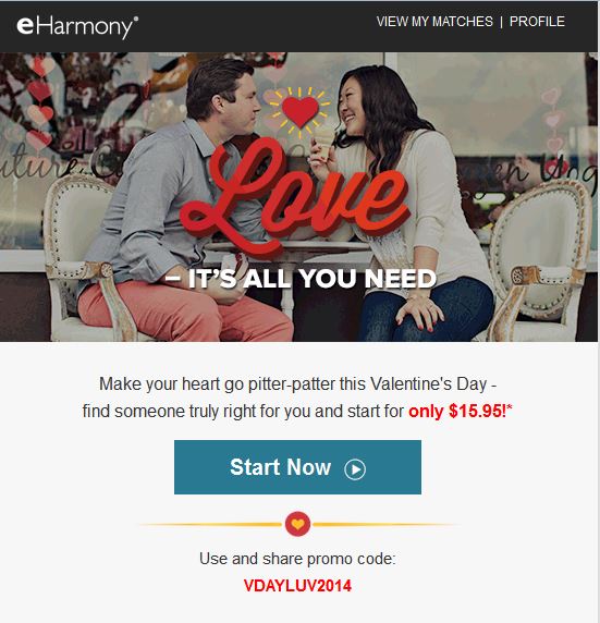 dating site promotions